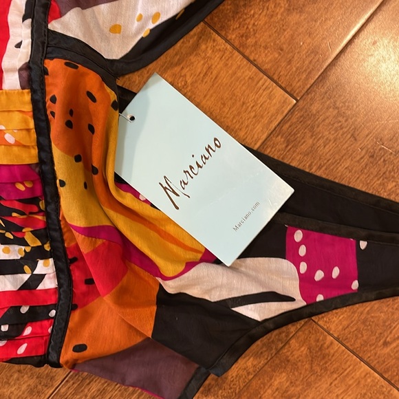 73. Marciano NWT Medium tropical maxi dress - Picture 11 of 16